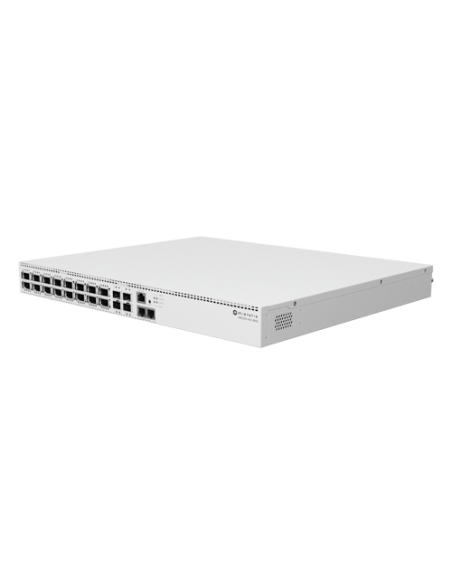 Switch L3, 4 x SF28 25G, 16 x QSFP28 100G, 2 x RJ45 10G - MikroTik CRS520-4XS-16XQ-RM