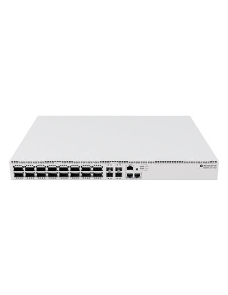 Switch L3, 4 x SF28 25G, 16 x QSFP28 100G, 2 x RJ45 10G - MikroTik CRS520-4XS-16XQ-RM