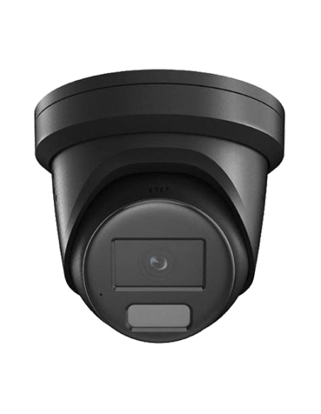 Deep Learning, ColorVu, Dual Light - Camera IP, 4MP, lentila 2.8mm, IR 40m, WL 40m, Mic, PoE, Neagra - HIKVISION DS-2CD2347G2H
