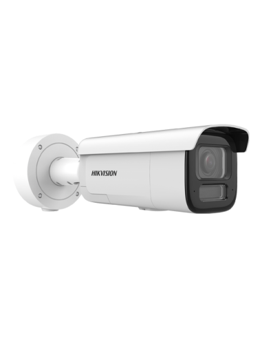Camera IP 4MP, AcuSense, lentila VF 2.8-12mm, IR 60m DarkFighter, Audio, Alarma Audio+Stroboscop, IK10 - HIKVISION DS-2CD2646G2H