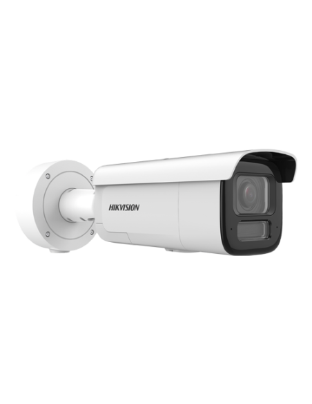 Camera IP 4MP, AcuSense, lentila VF 2.8-12mm, IR 60m DarkFighter, Audio, Alarma Audio+Stroboscop, IK10 - HIKVISION DS-2CD2646G2H