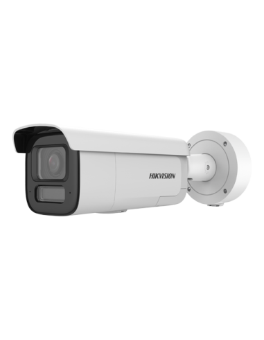 Camera IP 4MP, AcuSense, lentila VF 2.8-12mm, IR 60m DarkFighter, Audio, Alarma Audio+Stroboscop, IK10 - HIKVISION DS-2CD2646G2H