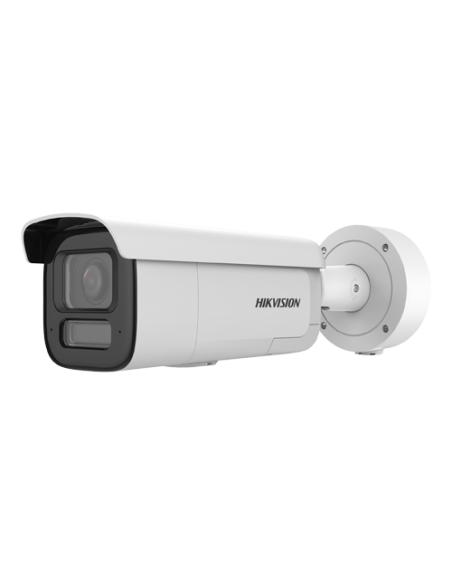 Camera IP 4MP, AcuSense, lentila VF 2.8-12mm, IR 60m DarkFighter, Audio, Alarma Audio+Stroboscop, IK10 - HIKVISION DS-2CD2646G2H