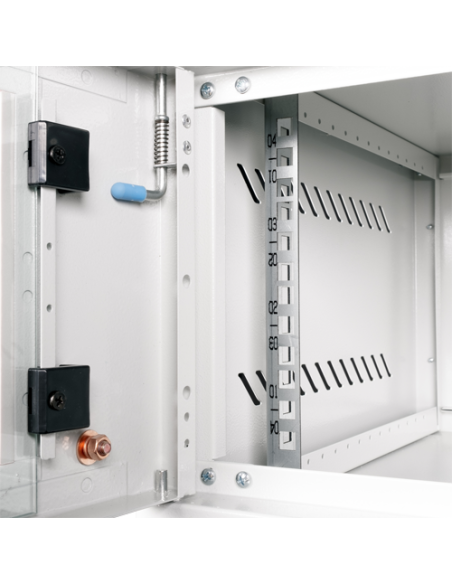 Rack perete 4U 19'' 542X400, capacitate incarcare 50 kg, RAL7035 - ASYTECH Networking ASY-4U-5440SBW