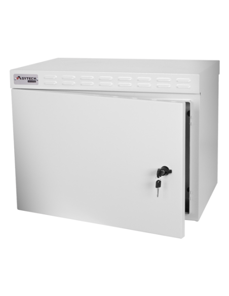 Cabinet rack exterior 7U 19'' 600x450, capacitate incarcare 300 kg, IP55, IK10 - ASYTECH Networking ASY-7U-6045EXIP55