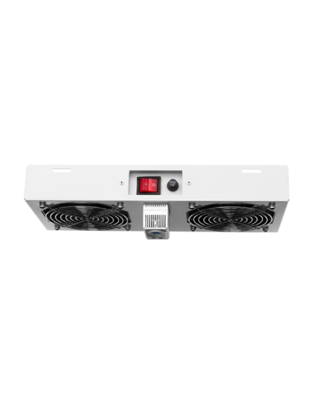 Modul 1 ventilator pentru rack SBW/EXIP55 19', cu termostat, RAL 7035 - ASYTECH Networking ASY-FAN-EXIP55-THM-1F