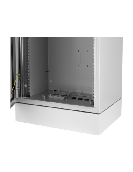 Plinta pentru rack de exterior EXIP55 19', 600x450, RAL 7035, IP55 - ASYTECH Networking ASY-PLNTH45IP55