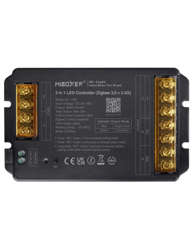MiBoxer HZ2 Controller LED 2in1 (Zigbee 3.0+2.4G) 30A