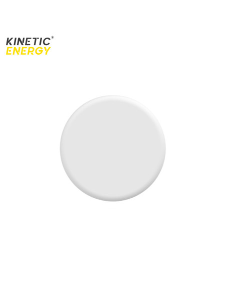 Telecomanda 1 buton rotund Wireless KINETIC ENERGY, Alb