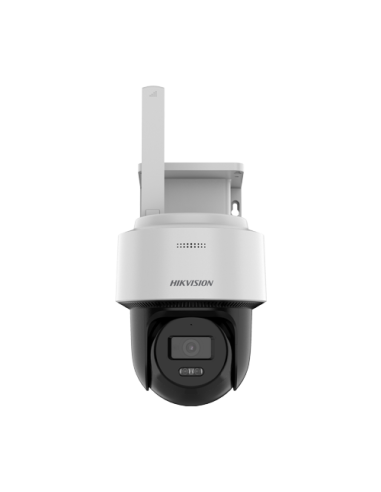 Camera PT 4G 4MP cu panou solar, lentila 4mm, IR 30m, WL 30m, Audio, IP66 - HIKVISION DS-2CFSP4-4G-4mm