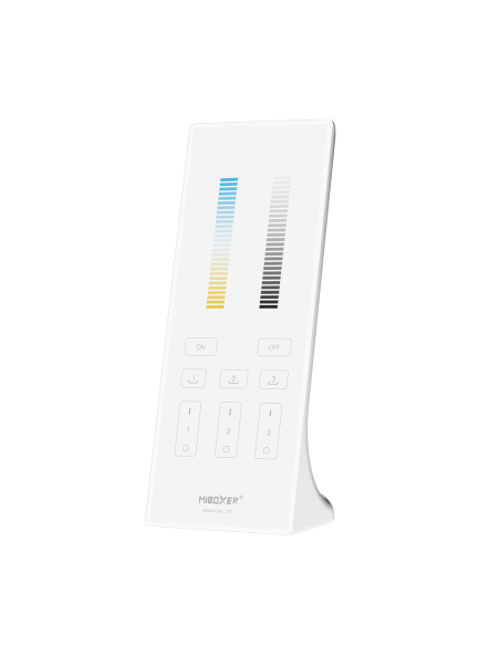 MiBoxer Y2-W Telecomanda Verticala 3 zone Dual White 2.4Ghz, Alb