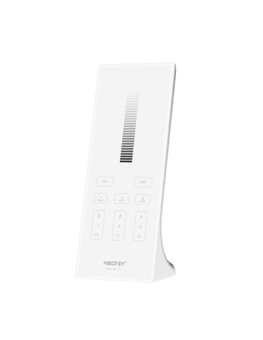 MiBoxer Y1-W Telecomanda Verticala 3 zone Monocolor 2.4Ghz, Alb
