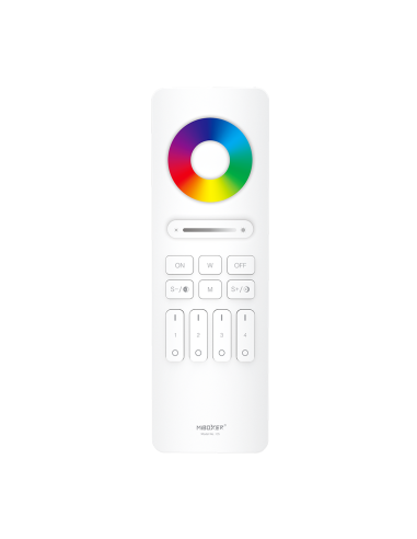 MiBoxer C5-W Telcomanda 4 Zone RGB+CCT 2.4Ghz, Alb