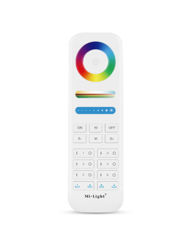 MiBoxer FUT089S Telecomanda 6 zone + 4 scene RGB+CCT 2.4 Ghz