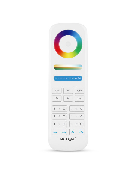 MiBoxer FUT089S Telecomanda 6 zone + 4 scene RGB+CCT 2.4 Ghz