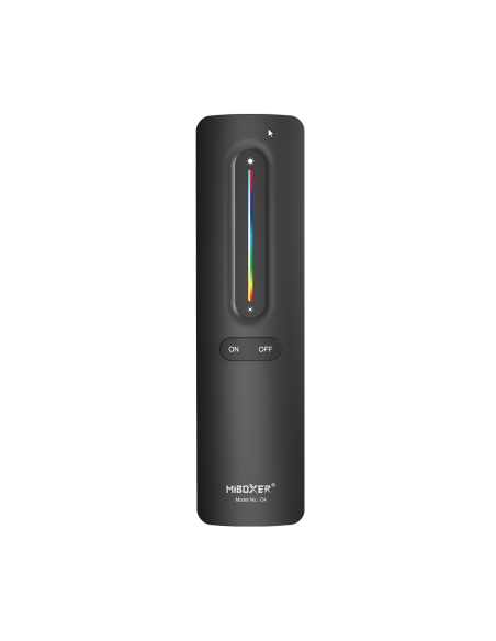 MiBoxer C4-B Telecomanda RGB+CCT 2.4 Ghz, Negru