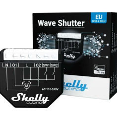 Shelly Qubino Wave Shutter - Modul Smart pentru Controlul Jaluzelelor (Z-Wave) 2