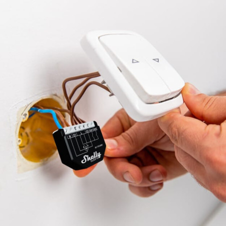 Shelly Qubino Wave Shutter - Modul Smart pentru Controlul Jaluzelelor (Z-Wave)