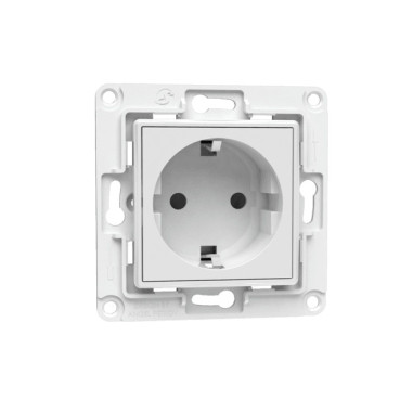Shelly Wall Socket EU - Priză Schuko - Alb