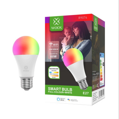 Bec LED Smart E27 RGB+CCT WiFi TUYA WOOX