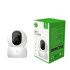 Cameră de Supraveghere de Interior PTZ WiFi TUYA WOOX (Albă)