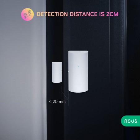 Senzor pentru Ușă / Fereastră Smart ZigBee TUYA NOUS