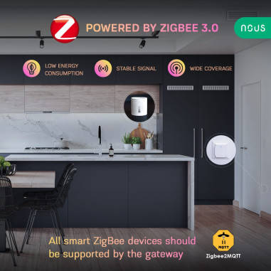 Senzor de Temperatură și Umiditate Smart ZigBee TUYA NOUS