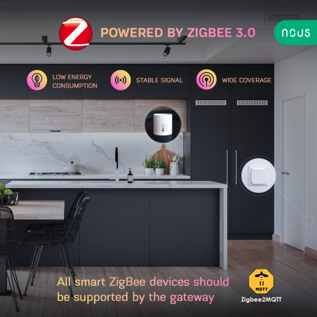 Senzor de Temperatură și Umiditate Smart ZigBee TUYA NOUS