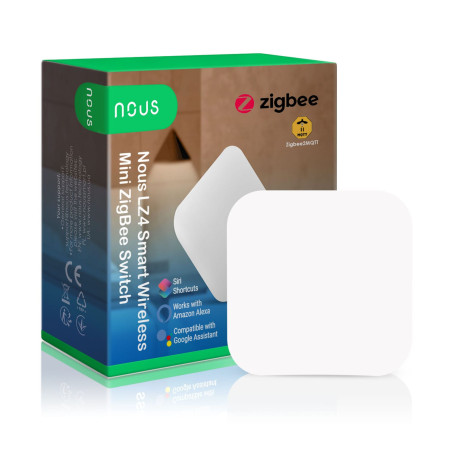 Buton Activare Scenarii Smart Wireless ZigBee TUYA NOUS