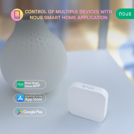 Buton Activare Scenarii Smart Wireless ZigBee TUYA NOUS