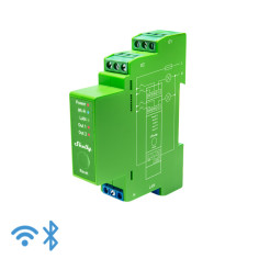 Shelly Pro Dimmer 2PM - modul smart 2 canale Dimmer cu monitorizare consum si montaj pe sina DIN (Ethernet, WiFi, Bluetooth)