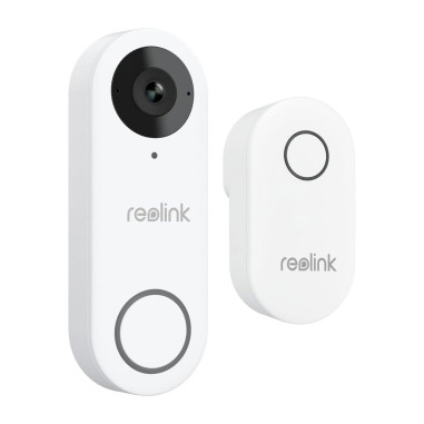 Sonerie Video Smart WiFi 2K Reolink + Chime