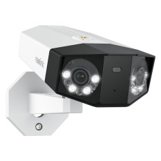 Cameră de Supraveghere IP de exterior PoE 16MP UHD Dual-Lens 180° Reolink Duo 3 PoE