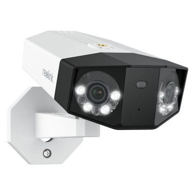 Cameră de Supraveghere IP de exterior PoE 16MP UHD Dual-Lens 180° Reolink Duo 3 PoE