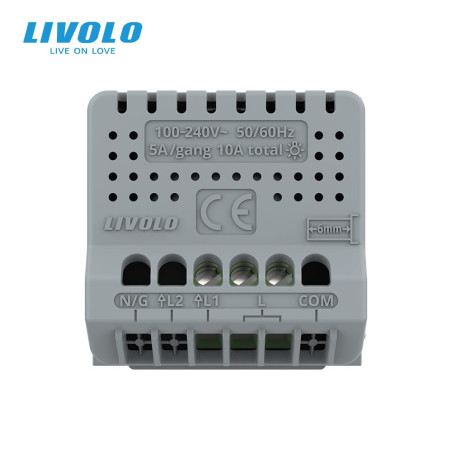 Modul Întrerupător Touch Buton Sonerie LIVOLO (Fără Panou Sticlă)