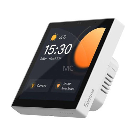 SONOFF NSPANEL PRO Panou de Control Tactil, Montaj in Doză (WiFi, Bluetooth, Zigbee) alb