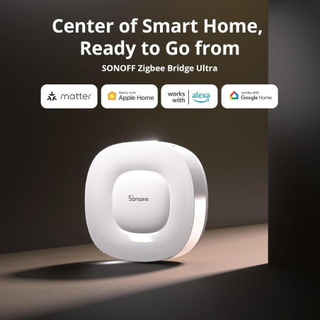 Hub Smart ZigBee SONOFF Zigbee Bridge Ultra (WiFi, Ethernet, Zigbee, Matter)