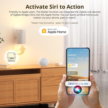 Hub Smart ZigBee SONOFF Zigbee Bridge Ultra (WiFi, Ethernet, Zigbee, Matter)
