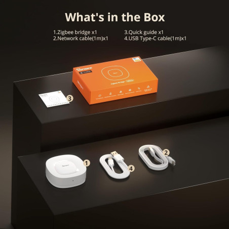 Hub Smart ZigBee SONOFF Zigbee Bridge Ultra (WiFi, Ethernet, Zigbee, Matter)