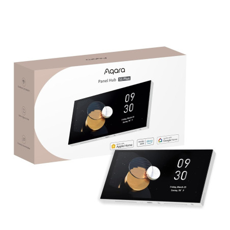 Panou de Control Tactil cu Montaj in Doză, AQARA Panel Hub S1 Plus (WiFi, Bluetooth, Zigbee)
