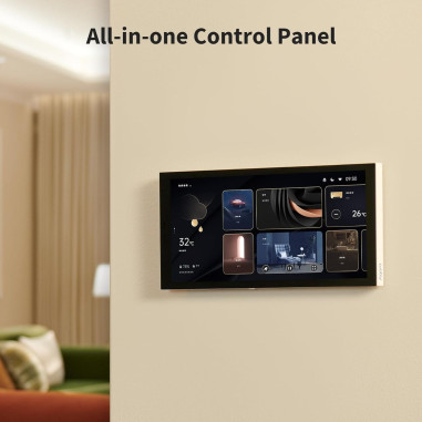 Panou de Control Tactil cu Montaj in Doză, AQARA Panel Hub S1 Plus (WiFi, Bluetooth, Zigbee)