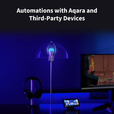 Bec LED Smart E27 RGB+CCT ZigBee și Thread AQARA T2