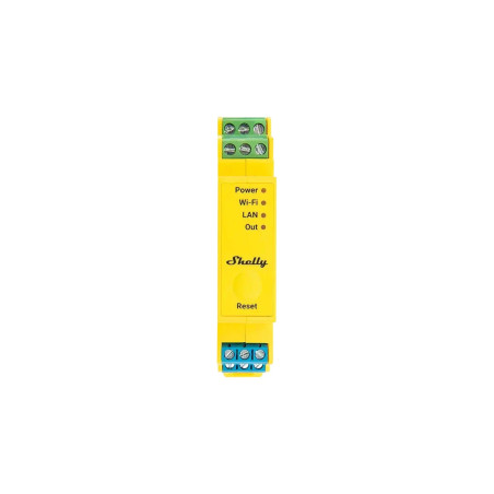 Shelly Pro RGBWW PM - modul control Smart banda LED 12/24V (Ethernet, WiFi, Bluetooth)