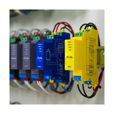 Shelly Pro RGBWW PM - modul control Smart banda LED 12/24V (Ethernet, WiFi, Bluetooth)