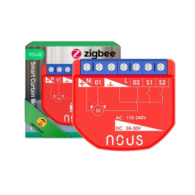 Modul Smart Acționare Jaluzele/ Rulouri ZigBee TUYA NOUS B4Z