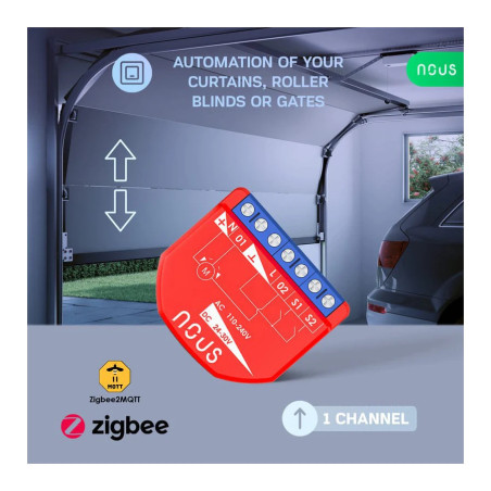 Modul Smart Acționare Jaluzele/ Rulouri ZigBee TUYA NOUS B4Z
