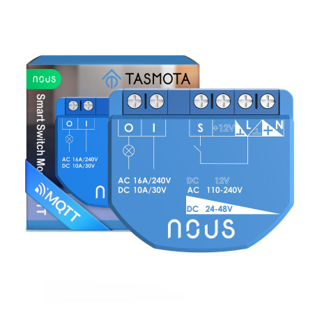 Modul Smart 1 Canal Dry Contact Tasmota NOUS B1T