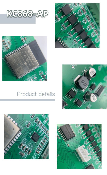 Controller Smart pentru bandă LED cu Montaj pe șină, 16 canale, ESP32, KinCony AP