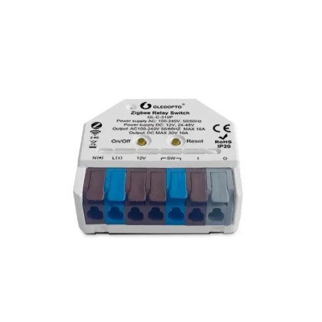 Modul Smart 1 Canal Dry Contact ZigBee + RF Gledopto GL-C-310P