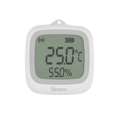 Senzor de Temperatură și Umiditate cu Afișaj LCD IP65 Smart ZigBee SONOFF SNZB-02WD